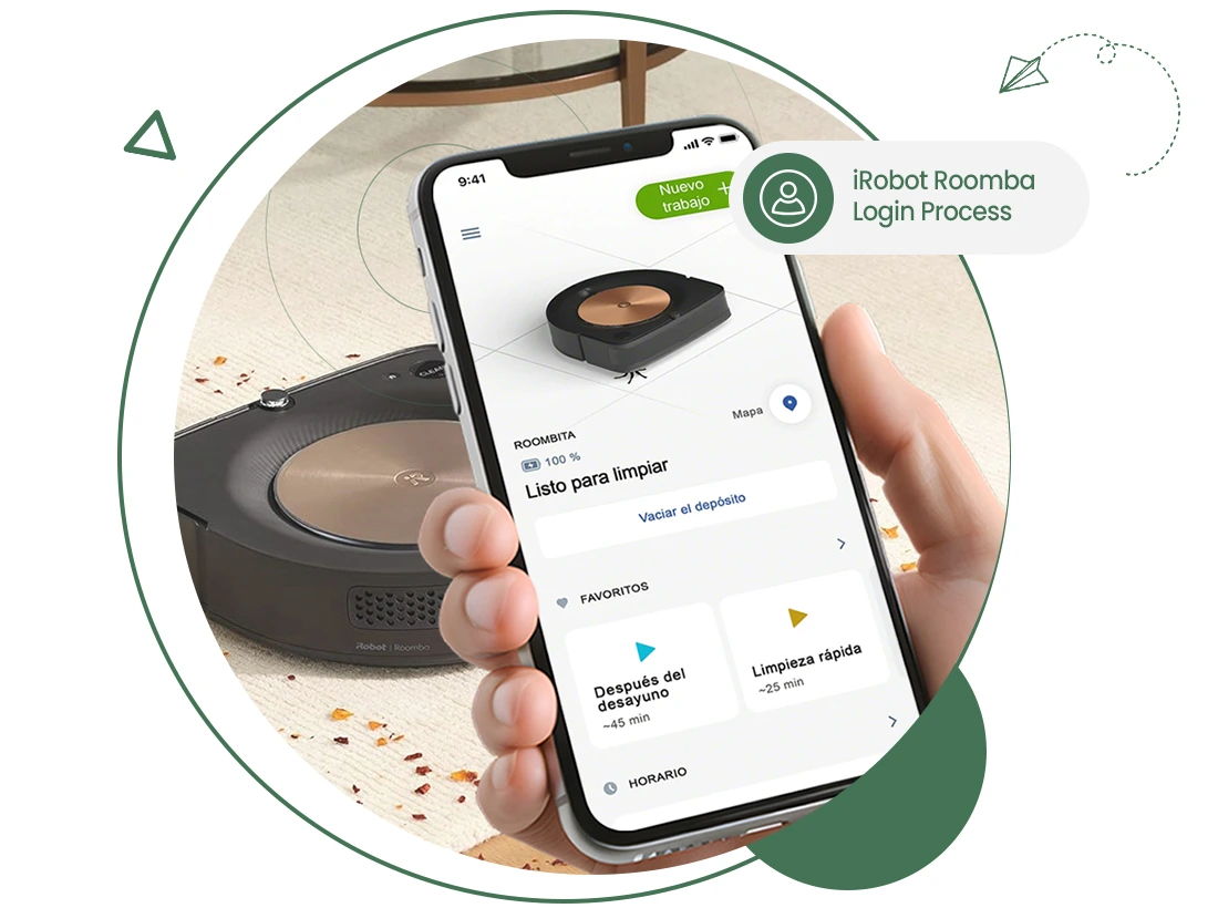 iRobot Roomba Login Process