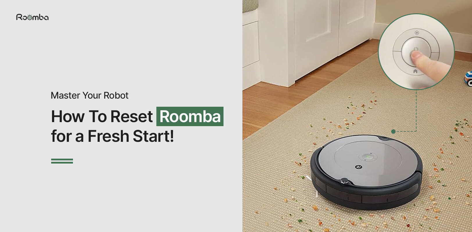 Reset Roomba